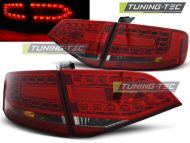 Led takavalot Audi A4 vm.B8 vm.08-11 Sedan, puna/savu 