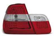 Led takavalot Bmw 3-srj E46 vm. 09.01-03.05 Sedan, puna/valko 