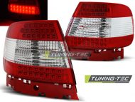 Led takavalot Audi A4 vm.11.94-09.00, puna/valko 