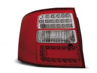 Led takavalot Audi A6 vm.05.97-05.04 Avant, puna/valko 