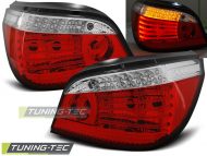 Led takavalot Bmw 5-srj E60 vm.07.03-07, puna/valko 