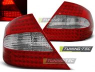 Led takavalot Mercedes-Benz CLK W209 vm.03-10, puna/valko 