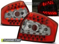 Led takavalot Audi A4 vm.8E vm.10.00-10.04 Sedan, puna/valko 