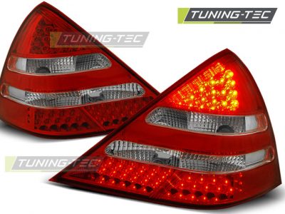 Led takavalot Mercedes-Benz R170 SLK vm.04.96-04, puna/valko 