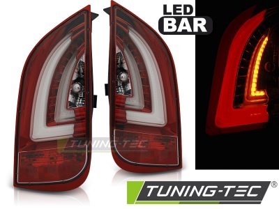 Led takavalot VW UP! vm.3.11-vm.12.11-, puna/valko 