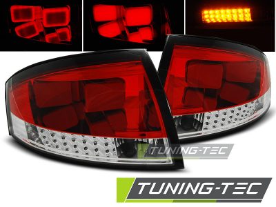 Led takavalot Audi TT 8N vm.99-06, puna/valko 