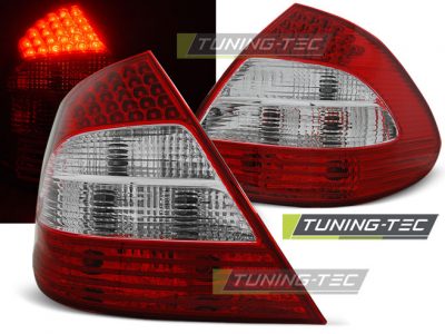 Led takavalot Mercedes-Benz E-srj W211 vm.03.02-04.06, puna/valko 