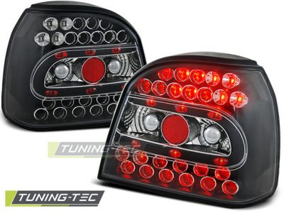 Led takavalot VW Golf 3 vm.09.91-08.97, musta 