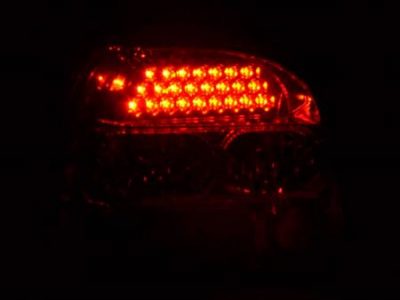 Led takavalot VW Golf 3 1HXO vm.92-97, puna/kirkas, FK-Automotive