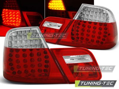 Led takavalot Bmw 3-srj E46 vm. 04.99-03.03 Coupe, puna/valko 