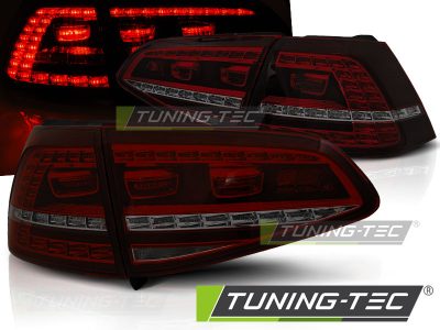 Led takavalot VW Golf 7 vm.13-, puna/savu , GTI-look