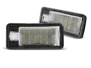 Led Rekisterkilvenvalo AUDI A3 A4 A6 Q7 2X18-Lediä, Canbus - ei varoitusvalo-ongelmaa.