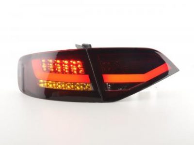 Led takavalot Audi A4 B8 8K Sedan vm.07-11, puna/musta, FK-Automotive