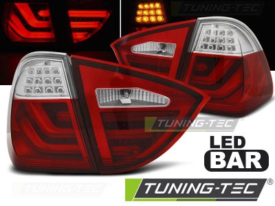 Led takavalot Bmw 3-srj E91 vm.05-08, puna/valko 