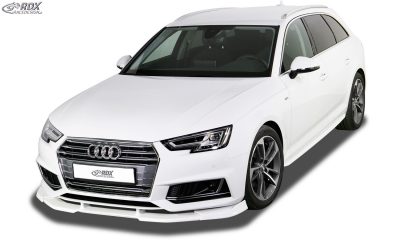 Etuspoileri Audi A4 B9 vm.2015- (S-Line- ja S4-etupuskuri) etusplitteri, RDX