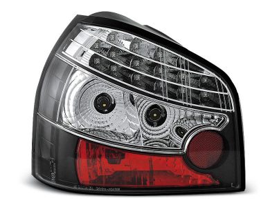 Led takavalot Audi A3 vm.08.96-08.00, musta 