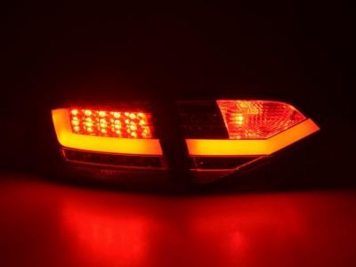 Led takavalot Audi A4 B8 8K Sedan vm.07-11, punainen/kirkas, FK-Automotive