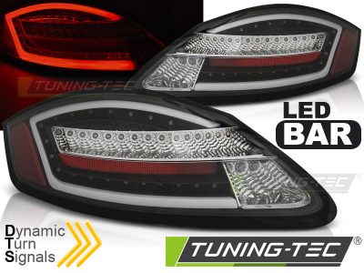 Led takavalot Porsche Boxster / Cayman 987 vm.05-08, musta 