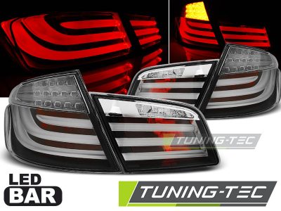 Led takavalot Bmw 5-srj F10 vm.10-07.13, musta 