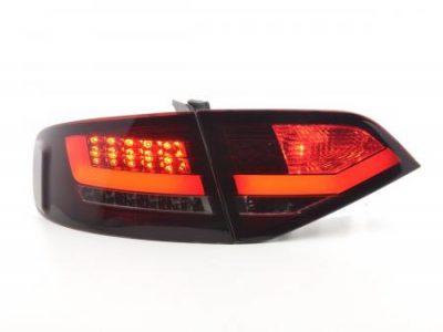 Led takavalot Audi A4 B8 8K Sedan vm.07-11, puna/musta, FK-Automotive