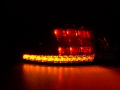 Led takavalot VW Scirocco 3 13 vm.08-, puna/musta, FK-Automotive