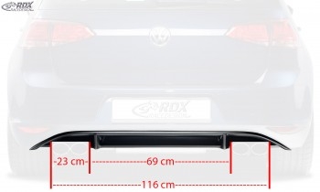 Takadiffusori VW Golf 7 vm.12- "R-Look"