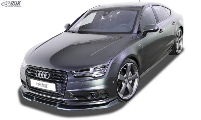 Etuspoileri Audi A7 & S7 vm.2014-2018 (S-Line ja S7 etupuskuri) etusplitteri, RDX