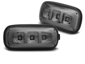 Sivuvilkut Audi A4 (B7) vm.2004 - 2008, savu, led 