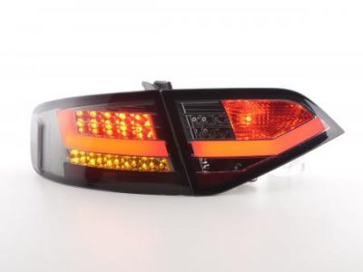 Led takavalot Audi A4 B8 8K Sedan vm.07-11, musta, FK-Automotive