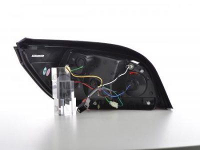 Led takavalot BMW 5-srj E60 Sedan vm.07-09, punainen/savu, FK-Automotive