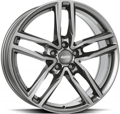 Vanne Alutec Ikenu jako: 5x114.3, koko: 16, ET: 38, KR: 70.1, Metal Grey