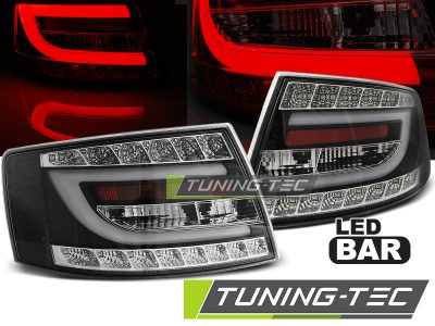 Takavalot Audi A6 4F Sedan vm.04.04-08 Tumma, led , 6-pinninen