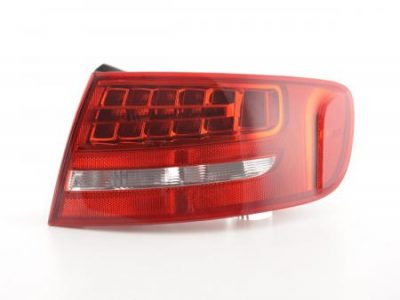 Led takavalo oikea Audi A4 Avant (8K) vm.08-11, punainen/kirkas, FK-Automotive