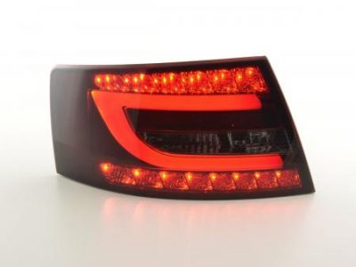 Led takavalot Audi A6 Sedan (4F) vm.04-08, puna/musta, FK-Automotive