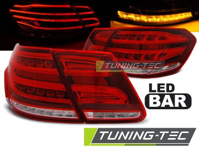 Led takavalot Mercedes-Benz E-srj W212 vm.09-13 , puna/valko P21