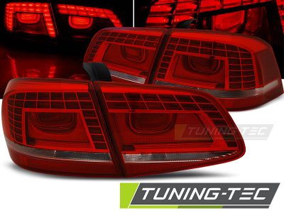 Led takavalot VW Passat B7 Sedan vm.10.10-10.14, puna/valko 