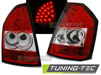 Led takavalot Chrysler 300C/300 vm.09-10, puna/valko 