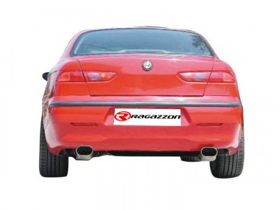 Keskivaimennin Alfa Romeo 156 2.5 V6 24V (139/141kW) Berlina + Sportwagon vm.1997-, Ragazzon