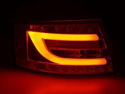 Led takavalot Audi A6 Sedan (4F) vm.04-08, kromi, FK-Automotive