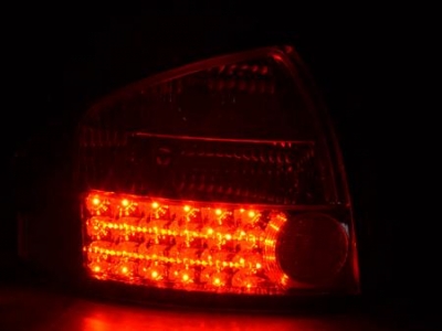 Led takavalot Audi A6 Sedan 4B vm.97-03, kromi, FK-Automotive