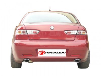 Keskivaimennin Alfa Romeo 156 2.5 V6 24V (139/141kW) Berlina + Sportwagon vm.1997-, Ragazzon