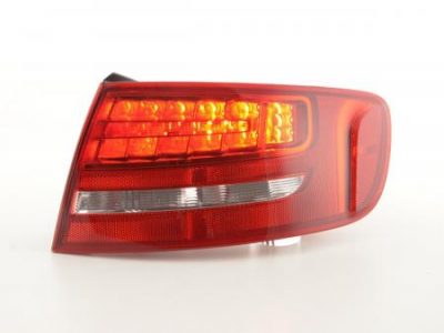 Led takavalo oikea Audi A4 Avant (8K) vm.08-11, punainen/kirkas, FK-Automotive