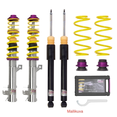 Coilover Audi TT; (8N) vm.10/98- aks.massa etu:-1030 taka:-845, Kw Variant 1