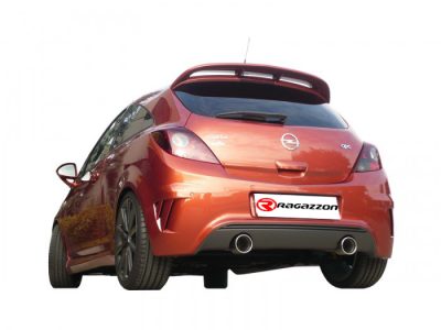 Keskiputki, ruostumaston teräs Opel Corsa D 1.6 Turbo OPC Nürburgring (155kW) vm.2011-, Ragazzon