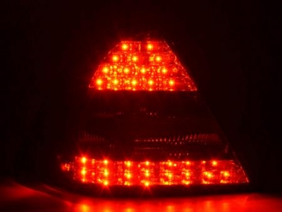 Led takavalot Mercedes C-srj W203 Sedan vm.05-07, musta, FK-Automotive