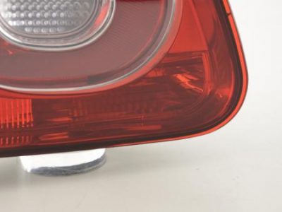 Takavalo vasen VW Tiguan (5N) vm.07-11, punainen/kirkas, FK-Automotive