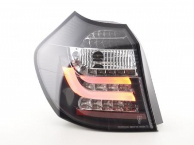 Led takavalot BMW 1-srj E87/E81 3/5-ov vm.07-11, musta, FK-Automotive