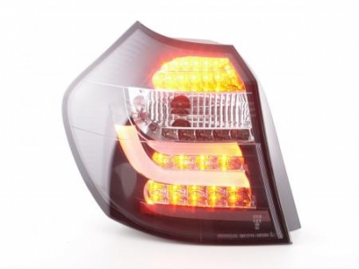 Led takavalot BMW 1-srj E87/E81 3/5-ov vm.07-11, musta, FK-Automotive