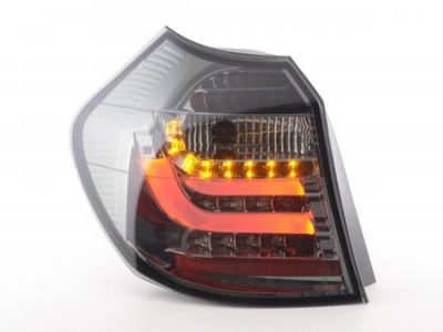 Led takavalot BMW 1-srj E87/E81 3/5-ov vm.07-11, musta, FK-Automotive