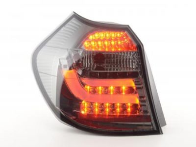 Led takavalot BMW 1-srj E87/E81 3/5-ov vm.07-11, musta, FK-Automotive